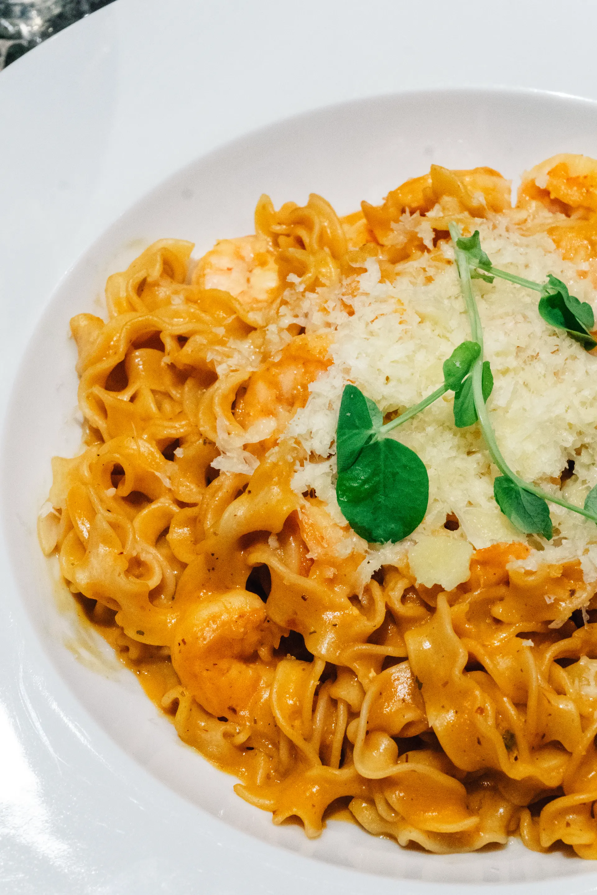 Fettuccine a la crema chipotle